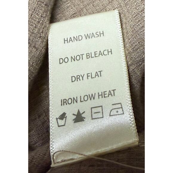 Max Studio Womens Tunic Top Blouse Plus 1X Brown 3/4 Sleeve V-Neck Lace NWT New - Picture 11 of 11